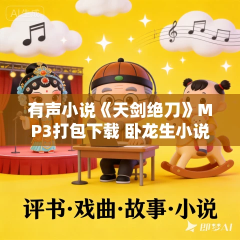 有声小说《天剑绝刀》MP3打包下载 卧龙生小说 309集完结