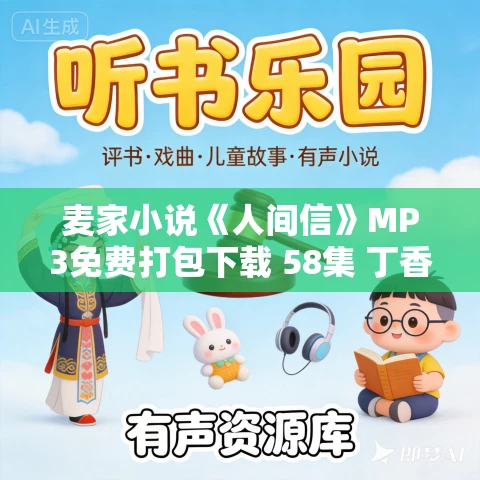 麦家小说《人间信》MP3免费打包下载 58集 丁香同志播讲 麦家小说《人间信》MP3免费打包下载 58集 丁香同志播讲
