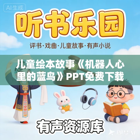 儿童绘本故事《机器人心里的蓝鸟》PPT免费下载 儿童绘本故事《机器人心里的蓝鸟》PPT免费下载