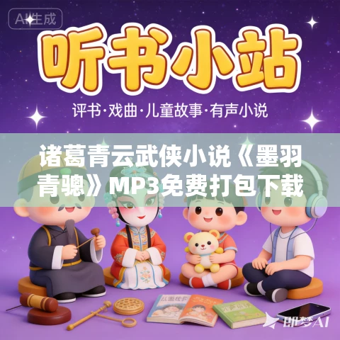诸葛青云武侠小说《墨羽青骢》MP3免费打包下载 62集 诸葛青云武侠小说《墨羽青骢》MP3免费打包下载 62集