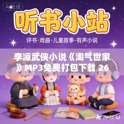 李凉武侠小说《淘气世家》MP3免费打包下载 26集