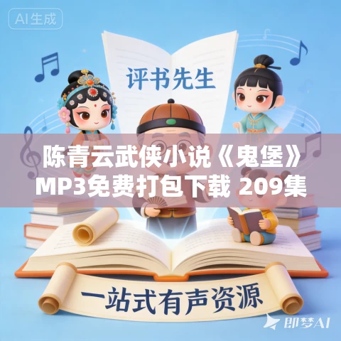 陈青云武侠小说《鬼堡》MP3免费打包下载 209集全 陈青云武侠小说《鬼堡》MP3免费打包下载 209集全