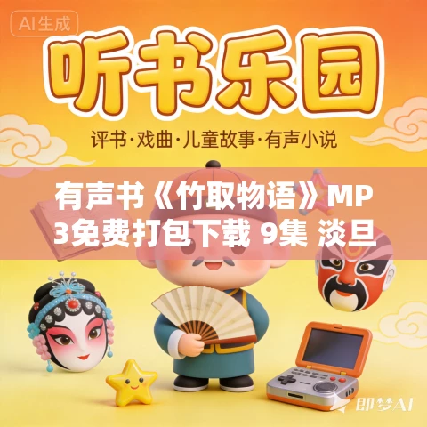 有声书《竹取物语》MP3免费打包下载 9集 淡旦言播讲 有声书《竹取物语》MP3免费打包下载 9集 淡旦言播讲
