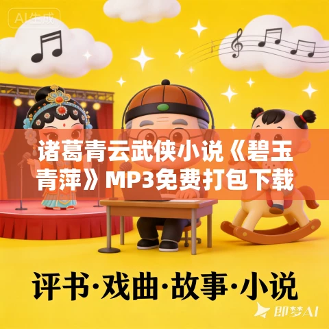诸葛青云武侠小说《碧玉青萍》MP3免费打包下载 73集