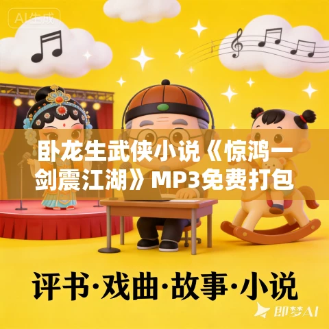 卧龙生武侠小说《惊鸿一剑震江湖》MP3免费打包下载 350集