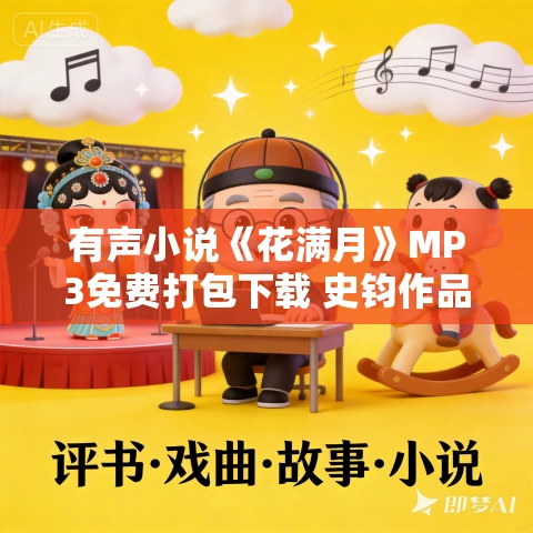 有声小说《花满月》MP3免费打包下载 史钧作品 12集 晟焕播讲