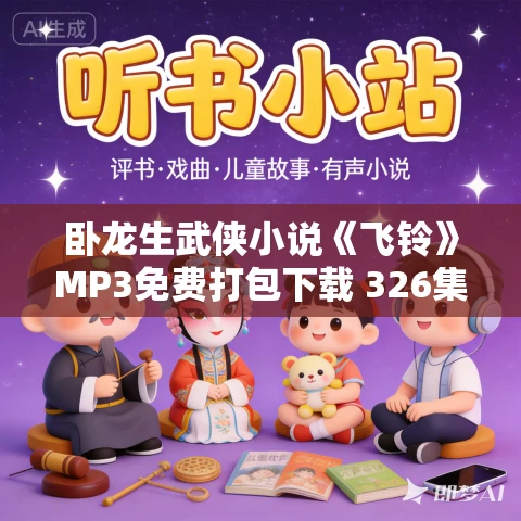 卧龙生武侠小说《飞铃》MP3免费打包下载 326集