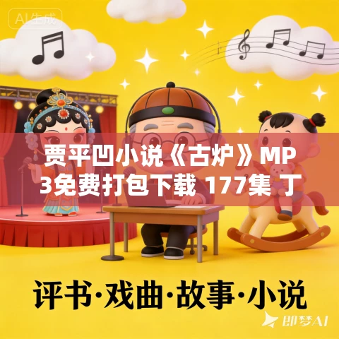 贾平凹小说《古炉》MP3免费打包下载 177集 丁香播讲