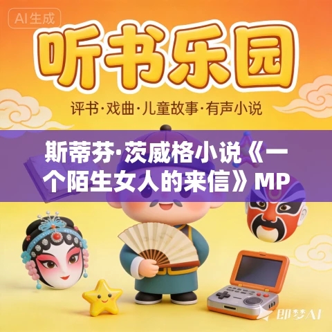 斯蒂芬·茨威格小说《一个陌生女人的来信》MP3免费打包下载 7集 晟焕播音 斯蒂芬·茨威格小说《一个陌生女人的来信》MP3免费打包下载 7集 晟焕播音