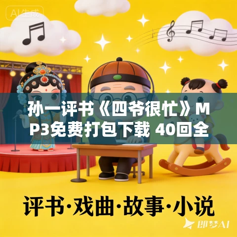 孙一评书《四爷很忙》MP3免费打包下载 40回全集 孙一评书《四爷很忙》MP3免费打包下载 40回全集