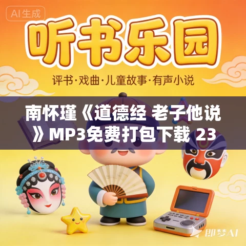 南怀瑾《道德经 老子他说》MP3免费打包下载 231集