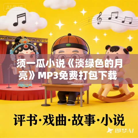 须一瓜小说《淡绿色的月亮》MP3免费打包下载 8集 阑珊播音
