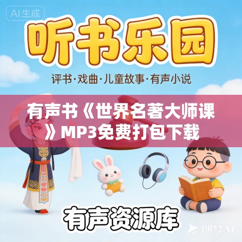 有声书《世界名著大师课》MP3免费打包下载 有声书《世界名著大师课》MP3免费打包下载