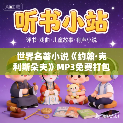 世界名著小说《约翰·克利斯朵夫》MP3免费打包下载  徐涛播音 115集全