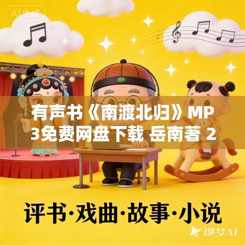 有声书《南渡北归》MP3免费网盘下载 岳南著 206集完结