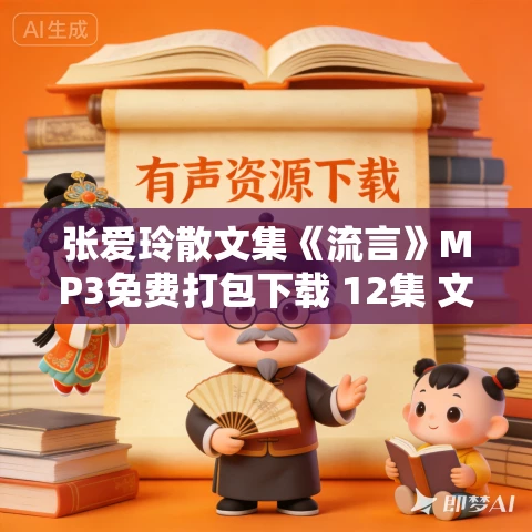 张爱玲散文集《流言》MP3免费打包下载 12集 文月播音 张爱玲散文集《流言》MP3免费打包下载 12集 文月播音