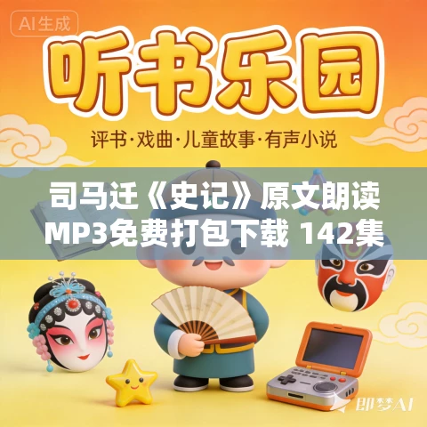 司马迁《史记》原文朗读MP3免费打包下载 142集 白云出岫播讲