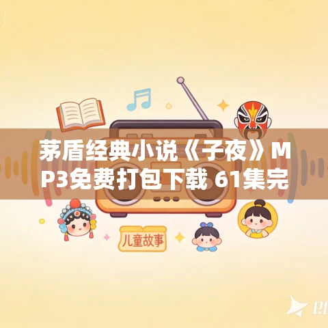 茅盾经典小说《子夜》MP3免费打包下载 61集完结 茅盾经典小说《子夜》MP3免费打包下载 61集完结