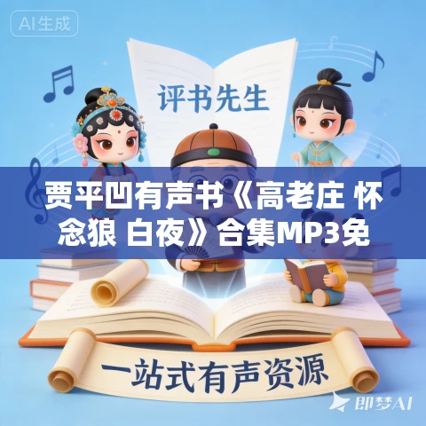 贾平凹有声书《高老庄 怀念狼 白夜》合集MP3免费打包下载 232集全