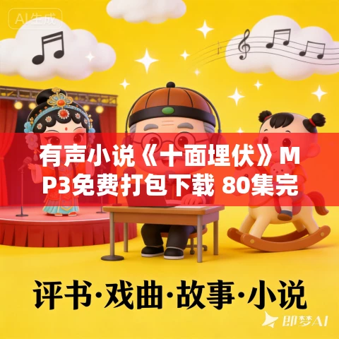 有声小说《十面埋伏》MP3免费打包下载 80集完结 张家声播音