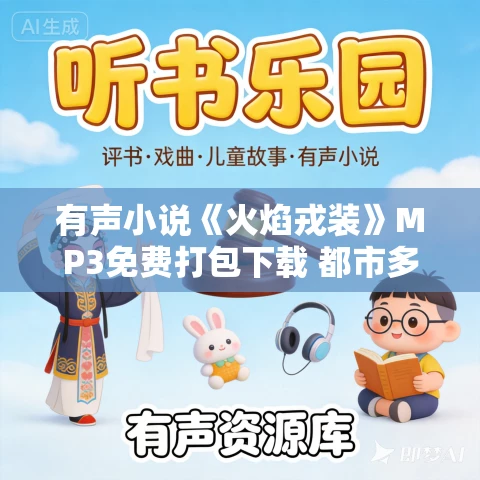 有声小说《火焰戎装》MP3免费打包下载 都市多人刑侦剧 253集完结