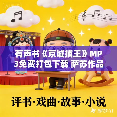有声书《京城捕王》MP3免费打包下载 萨苏作品 49集 桑梓播音