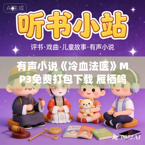 有声小说《冷血法医》MP3免费打包下载 雁栖鸣工作室 525集完结 有声小说《冷血法医》MP3免费打包下载 雁栖鸣工作室 525集完结