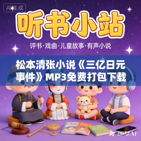松本清张小说《三亿日元事件》MP3免费打包下载 8集 松本清张小说《三亿日元事件》MP3免费打包下载 8集