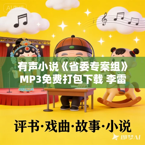 有声小说《省委专案组》MP3免费打包下载 李雷播讲 58集完结