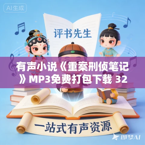 有声小说《重案刑侦笔记》MP3免费打包下载 324集 艾薇播音