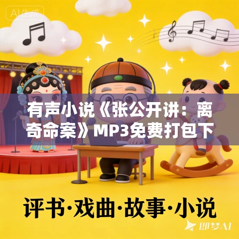 有声小说《张公开讲：离奇命案》MP3免费打包下载 张公播音 60集