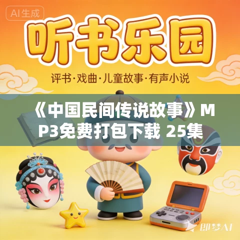 《中国民间传说故事》MP3免费打包下载 25集