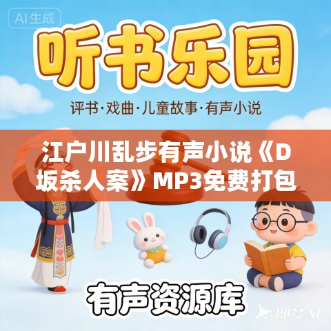 江户川乱步有声小说《D坂杀人案》MP3免费打包下载 28集完结 江户川乱步有声小说《D坂杀人案》MP3免费打包下载 28集完结