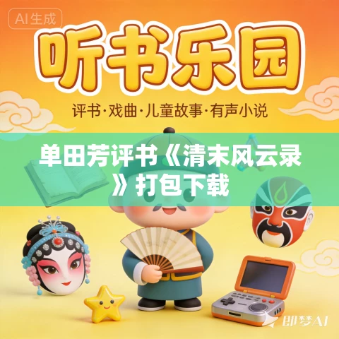 单田芳评书《清末风云录》打包下载 单田芳评书《清末风云录》打包下载