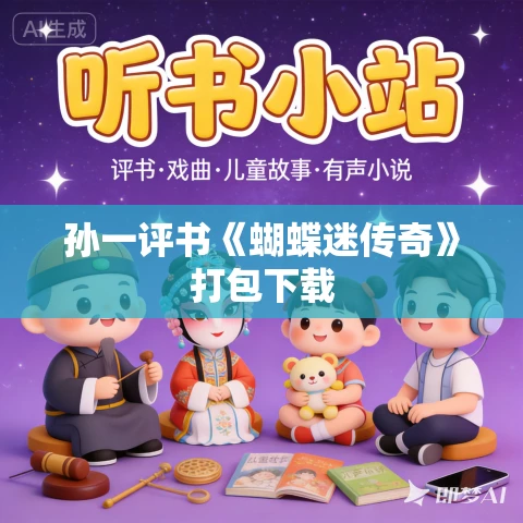 孙一评书《蝴蝶迷传奇》打包下载