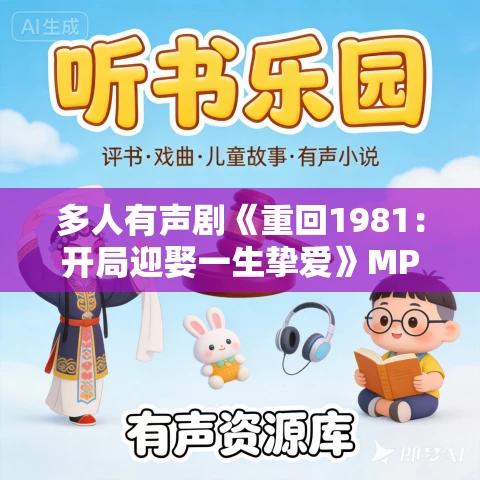 多人有声剧《重回1981:开局迎娶一生挚爱》MP3免费打包下载 裂神播讲 905集完结 多人有声剧《重回1981:开局迎娶一生挚爱》MP3免费打包下载 裂神播讲 905集完结