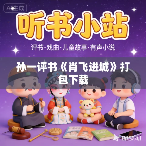 孙一评书《肖飞进城》打包下载