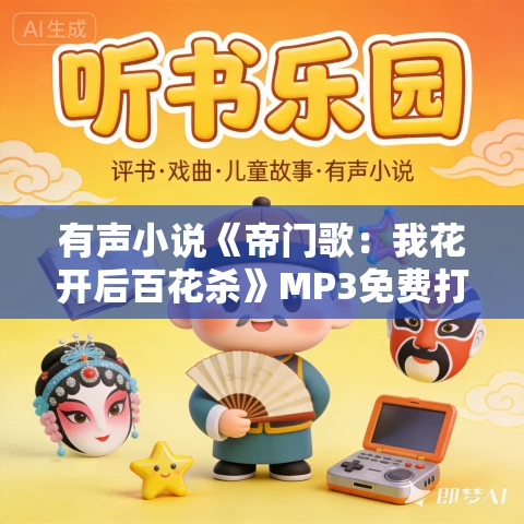 有声小说《帝门歌:我花开后百花杀》MP3免费打包下载 一刀苏苏播讲 1184集完结 有声小说《帝门歌:我花开后百花杀》MP3免费打包下载 一刀苏苏播讲 1184集完结