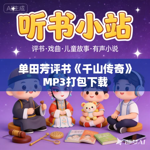 单田芳评书《千山传奇》MP3打包下载