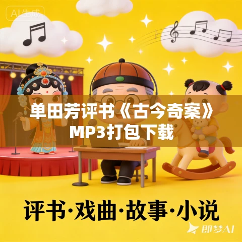 单田芳评书《古今奇案》MP3打包下载 单田芳评书《古今奇案》MP3打包下载