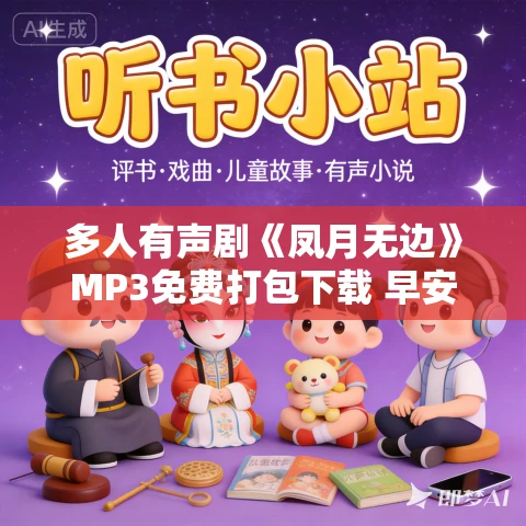 多人有声剧《凤月无边》MP3免费打包下载 早安酱播讲 380集完结