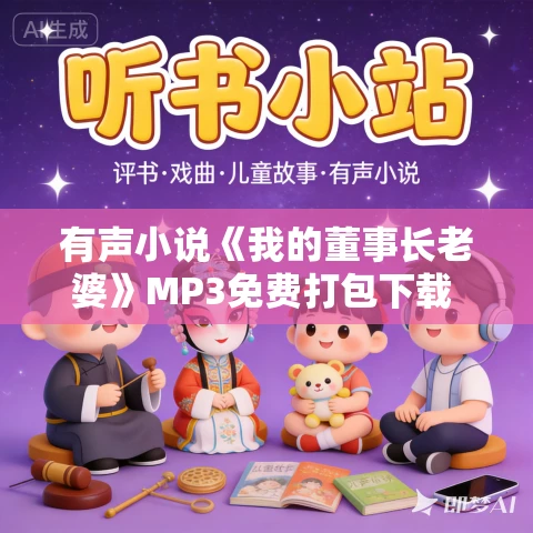 有声小说《我的董事长老婆》MP3免费打包下载 480集