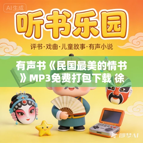 有声书《民国最美的情书》MP3免费打包下载 徐志摩等 27集 小M播音