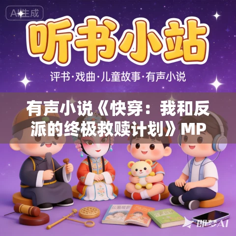 有声小说《快穿：我和反派的终极救赎计划》MP3免费打包下载 悠然多人有声剧219集完结