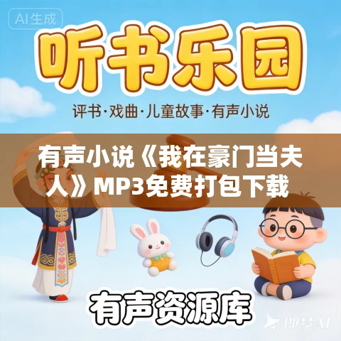 有声小说《我在豪门当夫人》MP3免费打包下载  多人有声剧 1103集完结
