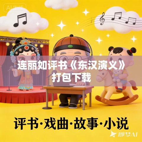 连丽如评书《东汉演义》打包下载 连丽如评书《东汉演义》打包下载