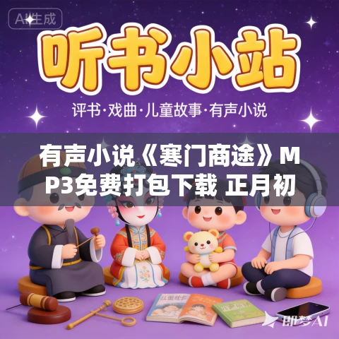 有声小说《寒门商途》MP3免费打包下载 正月初一/沈独播讲 755集全 有声小说《寒门商途》MP3免费打包下载 正月初一/沈独播讲 755集全