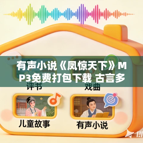 有声小说《凤惊天下》MP3免费打包下载 古言多人有声剧 766集完结