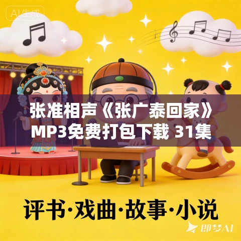张准相声《张广泰回家》MP3免费打包下载 31集