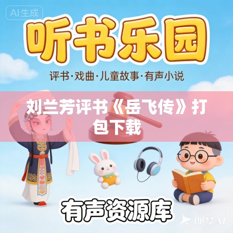 刘兰芳评书《岳飞传》打包下载